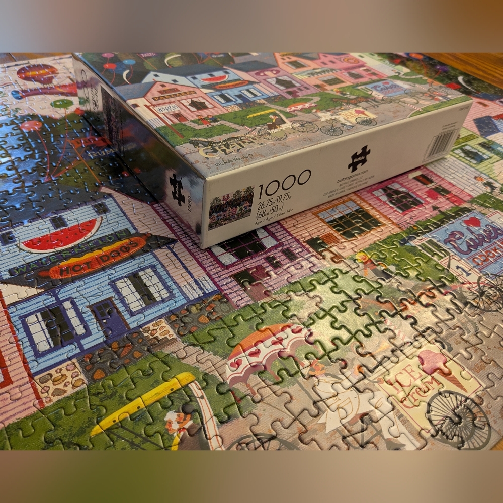 Buffalo 1000 Piece Charles Wysocki Puzzle - Picture 4 of 11